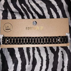 Black and Gold Choker